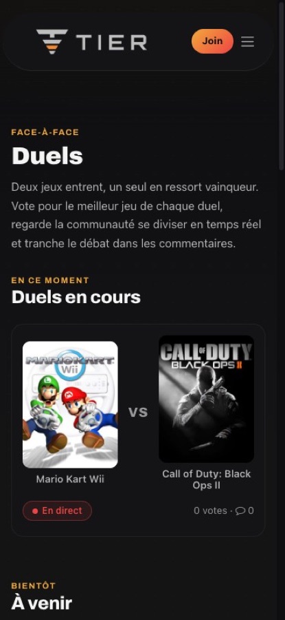 Tier, duels