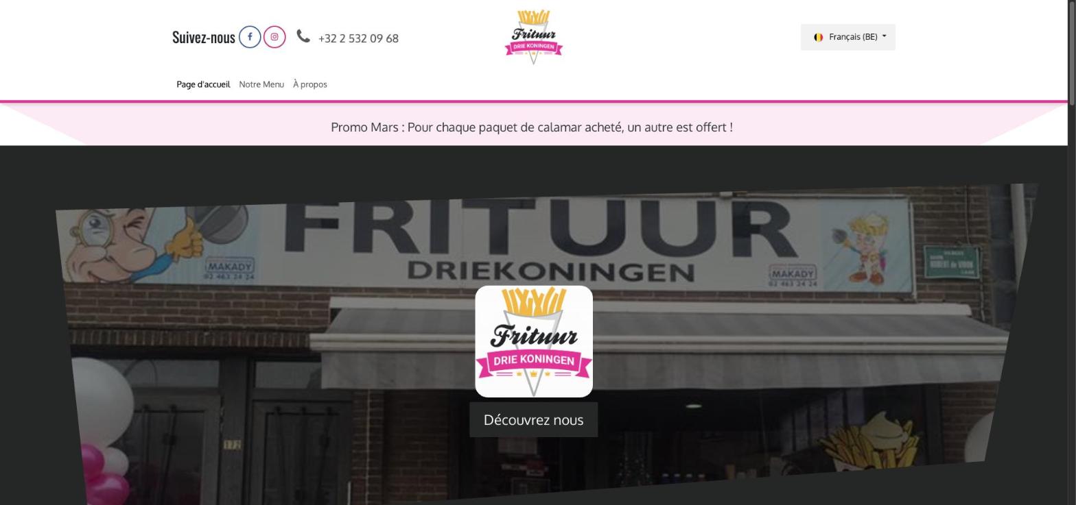 Site Frituur Drie Koningen