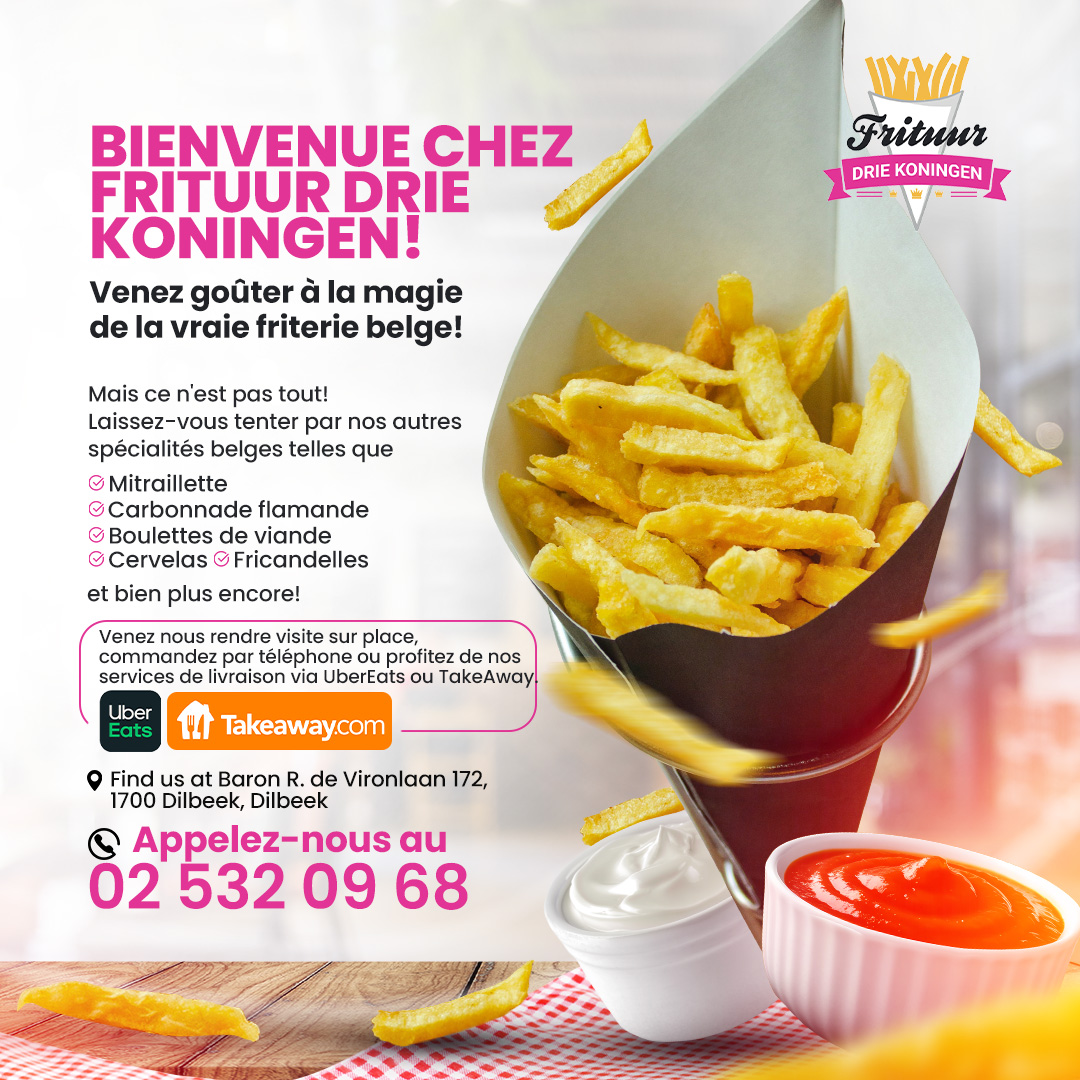 Flyer friterie
